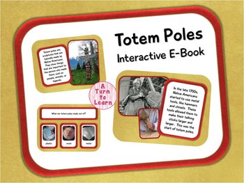 Preview of Totem Poles Interactive E-Book for Smartboard