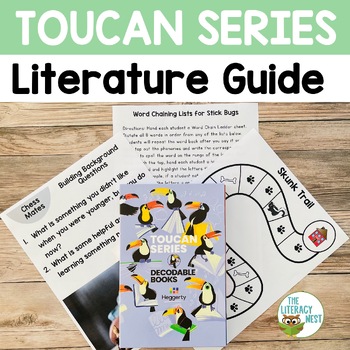 Preview of Toucan Series Decodable Books Literature Guide