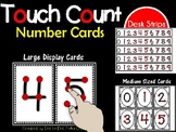 Touch Count Number Cards- FREE!