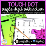 Touch + Count Math: Single Digit Subtraction Packet (Print