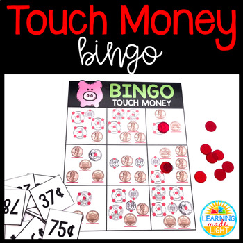 Preview of Touch + Count Money BINGO