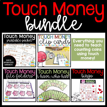 Preview of Touch + Count Money BUNDLE