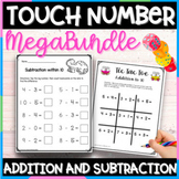 Touch Dot Addition and Subtraction Math Bundle