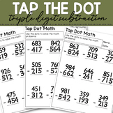 Touch Number Subtraction Worksheets Triple Digit Numbers