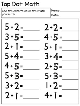 touch math numbers teaching resources teachers pay teachers