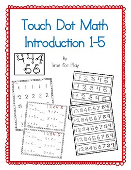 Preview of Touch Dot Math Introduction 1-5