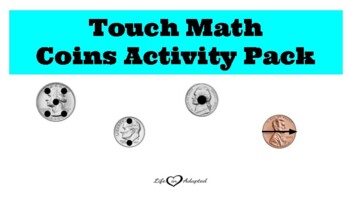 touch math money worksheets teaching resources tpt