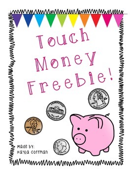 Preview of Touch Money Freebie!