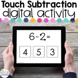 Touch Number Subtraction: Digital Activity - Distance Lear