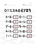 Touch Points Addition and Subtraction Bundle