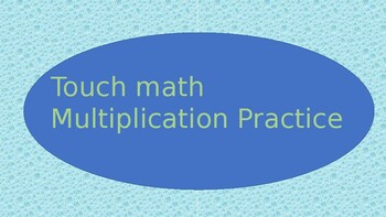 Preview of Touch numbers (math) multiplication interactive game