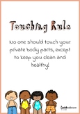 Touching Rule Poster in color