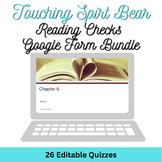 Touching Spirit Bear- 26 Chapter Quizzes- Reading Check Bundle