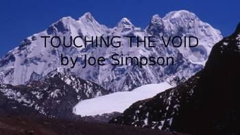 Preview of Touching the Void by Joe Simpson
