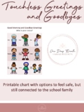 No Touch (Touchless) Greetings and Goodbyes Choice Chart