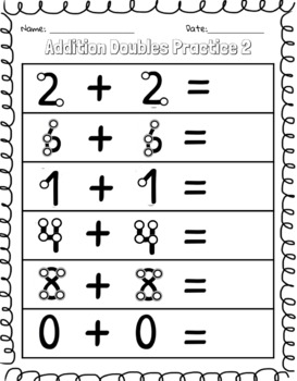 touch math addition worksheets