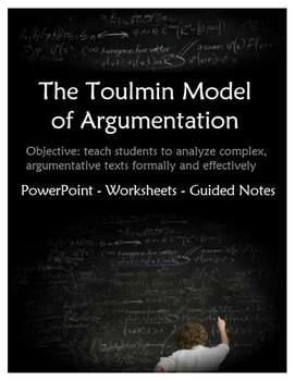 Preview of Toulmin Model of Argumentation Unit