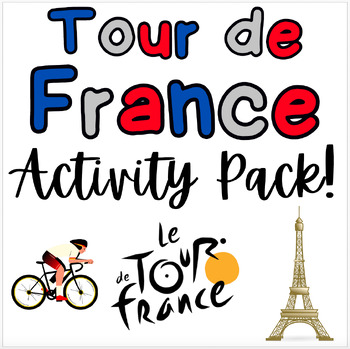 Preview of Tour de France Activity Pack!