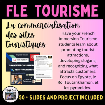 Preview of Tourisme or FLE Slogans et pubs Égypte et Toutankhamon Project