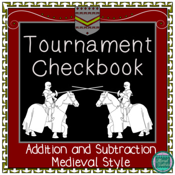 Preview of Tournament Checkbook: Leveled Addition and Subtraction Story