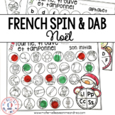 FRENCH Christmas Math and Literacy Dab It Activities (Noël)