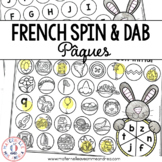 FRENCH Easter Math and Literacy Dab It Activities (Pâques)