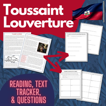 Preview of Toussant Louverture Reading, Activity, & Questions (Great for Subs!)