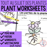Les plantes (FRENCH Science Worksheets and Activities - Pl