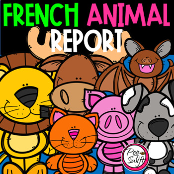 Preview of FRENCH Animal Report