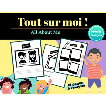 Preview of Tout sur moi ! | All about me |  French /français | New Year's
