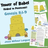 Tower of Babel - Genesis 11 - Kidmin Lesson & Bible Crafts