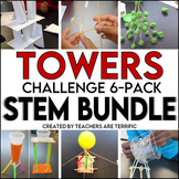 STEM Challenges 6 Projects featuring Towers Bundle 1