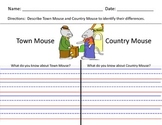 Town Mouse and Country Mouse Comparison
