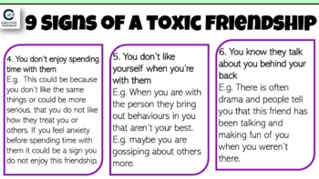 toxic friends essay
