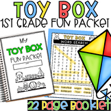 Toy Box Themed Early Finisher Fun Packet | 1st Grade | Puz