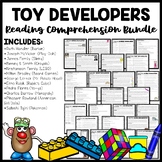 Toy Developers Reading Comprehension Worksheet Bundle Biography