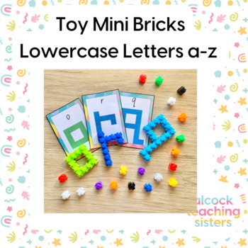 Preview of Toy Mini Bricks - Alphabet