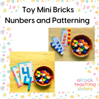 Preview of Toy Mini Bricks - Patterning and Numbers