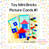 Toy Mini Bricks - Picture cards