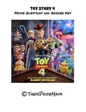 Toy Story 4 movie questions with answer key