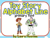 Toy Story Alphabet Line Print
