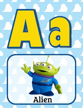 Toy Story Alphabet Posters by Amanda Gilchrist | TpT