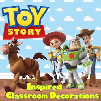 Preview of Toy Story Classroom Decorations