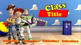 Toy Story Themed Template