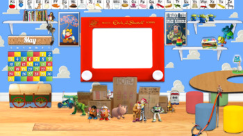 Preview of Toy Story Virtual Classroom