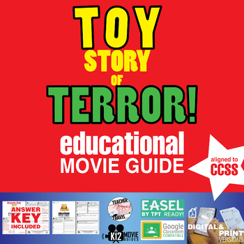 Preview of Toy Story of Terror! Movie Guide | Halloween | Worksheet | Google  (G - 2013)