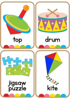 English Unite - Flashcard Set - Toys