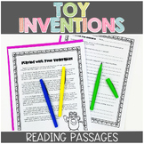 Nonfiction Reading Passages on Toy Inventions