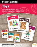 Toys Flashcards / Set of 15 / Printable