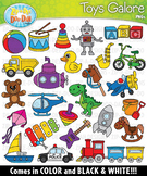 Toys Galore Clipart {Zip-A-Dee-Doo-Dah Designs}